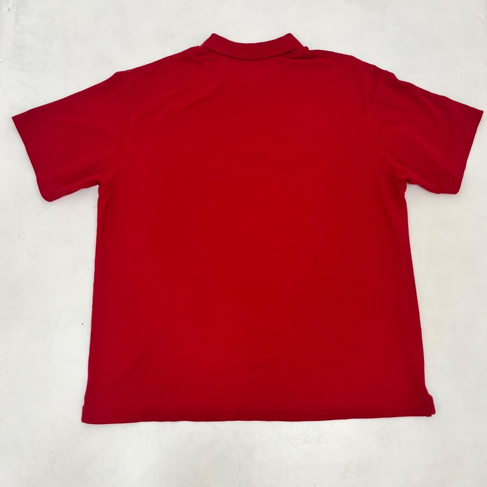 Brooks Brothers Men’s XL Red Polo Shirt 100% Cotton Knit Short Sleeve Classic - Picture 5 of 7